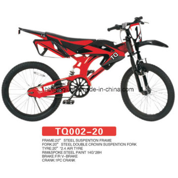 Moda Estilo Motor Crianças Bicicleta 12 inch